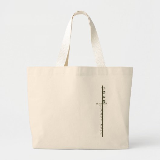 hoesje heeft 20 jaar reünie - canvas tas (Voorkant)