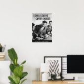 Hoesje Hoesten, Hoesje Sneezes Poster (Thuiskantoor)