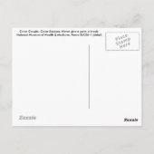 Hoesje hoestluiers briefkaart (Achterkant)