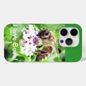 Hoesje - Honingbij op Bloesem (Achterkant (horizontaal))