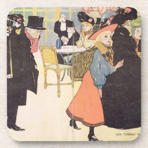 Hoesje illustratie voor "La Vie en Roos", 1903 (ko Drankjes Onderzetter