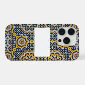 Hoesje iPhone 15 Pro – Zellij Marokkaans Case (Achterkant horizontaal)