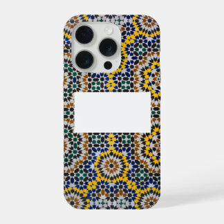 Hoesje iPhone 15 Pro – Zellij Marokkaans Case