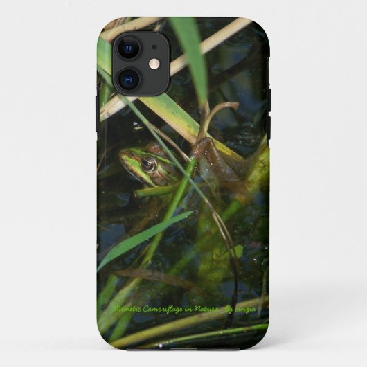 Hoesje iPhone 5 met afbeelding van een groene mime (Achterkant)