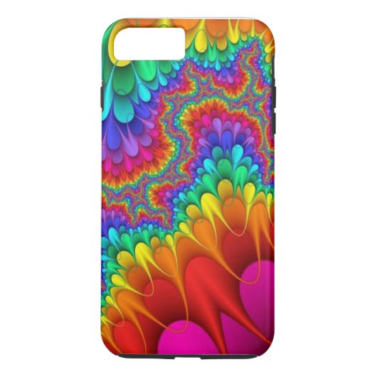 Hoesje-iPhone 7 Plus/Abstract Neon Case-Mate iPhone Case (Achterkant)