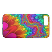 Hoesje-iPhone 7 Plus/Abstract Neon Case-Mate iPhone Case (Achterkant (Horizontaal))