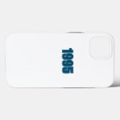 Hoesje iPhone geboortejaar (Achterkant (horizontaal))