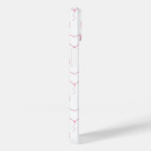 Hoesje iPhone rood hart Valentijnsdag (Achterkant / Rechts)