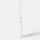 Hoesje iPhone rood hart Valentijnsdag (Achterkant / Links)