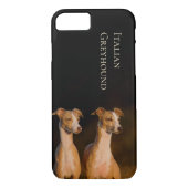 Hoesje Italiaanse Greyhound Phone (Achterkant)