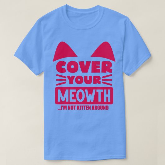 Hoesje je kat 1 t-shirt (Design voorkant)
