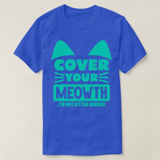Hoesje je kat t-shirt (Design voorkant)
