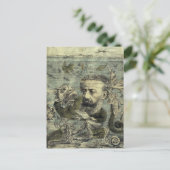  Hoesje Jules Verne Briefkaart (Staand voorkant)