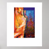 Hoesje kunst - Fire Dance - Montreuil Poster (Voorkant)