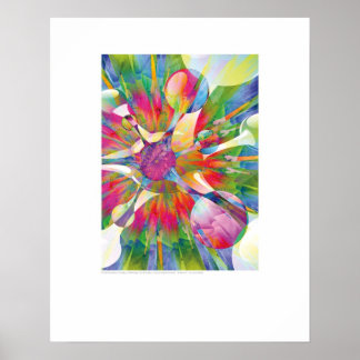 Hoesje kunst - Subatomie - Reed Poster