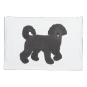 Hoesje Labradoodle Pillow Kussensloop (Achterkant)