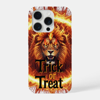 Hoesje leeuwenkoning, Vurig Leeuw Hoesje iPhone 15 Pro Case