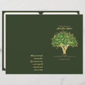 Hoesje Life Mitzvah-programma (Voorkant / Achterkant)