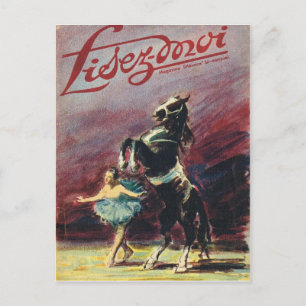 Hoesje, Lisez-Moi, circusprestaties Briefkaart