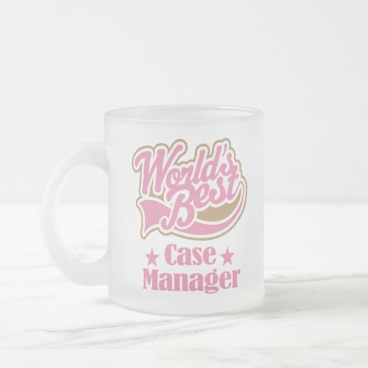 Hoesje Manager Cadeft Matglas Koffiemok (Links)