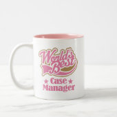 Hoesje Manager Cadeft Tweekleurige Koffiemok (Links)