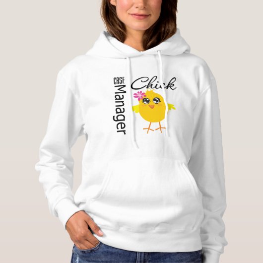 Hoesje Manager Chick Hoodie (Voorkant)
