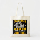 Hoesje Manager functietaken - Funny Hoesje Directo Tote Bag (Voorkant)