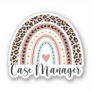Hoesje Manager Gift Social Worker Sticker