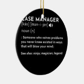 Hoesje Manager in ziekenhuis Superhuman in gezondh Keramisch Ornament (Rechts)