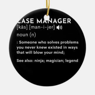 Hoesje Manager in ziekenhuis Superhuman in gezondh Keramisch Ornament