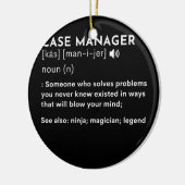 Hoesje Manager in ziekenhuis Superhuman in gezondh Keramisch Ornament (Links)