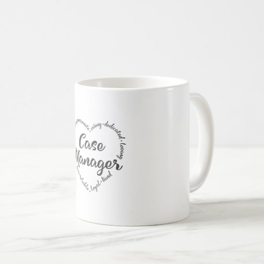 Hoesje Manager, sociale resultaten Koffiemok (Voorkant rechts)