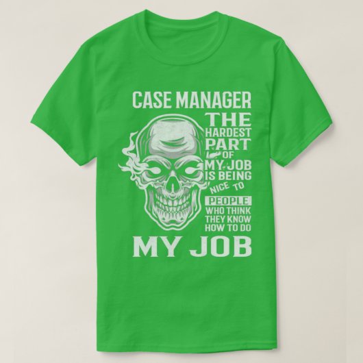Hoesje Manager T-shirt (Design voorkant)