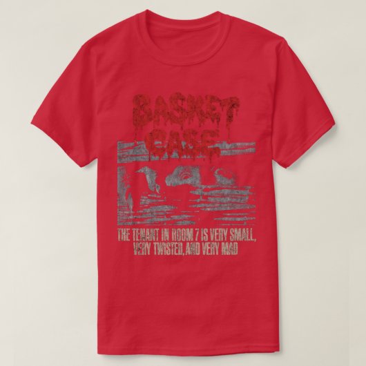 Hoesje mandje t-shirt (Design voorkant)