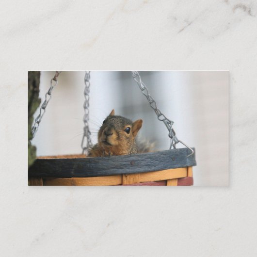 Hoesje mandje visitekaartje (Achterkant)