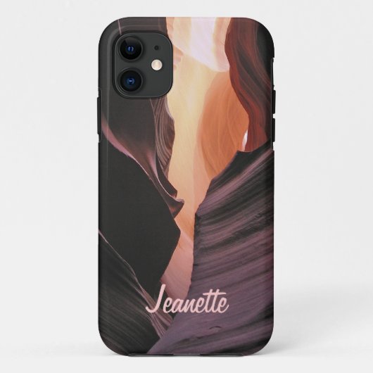 Hoesje-Mate Abstract Barely Daar Twisted Canyon Case-Mate iPhone Case (Achterkant)