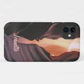 Hoesje-Mate Abstract Barely Daar Twisted Canyon Case-Mate iPhone Case (Achterkant (horizontaal))