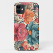Hoesje-Mate, Apple iPhone 11, Bloemen Case-Mate iPhone Case (Achterkant)