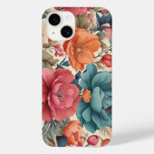 Hoesje-Mate, Apple iPhone 14, Bloemen Case-Mate iPhone Case (Achterkant)