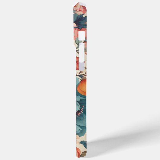 Hoesje-Mate, Apple iPhone 15 Pro Max, Bloemen Case-Mate iPhone Case (Achterkant / Links)