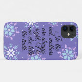 Hoesje-Mate Barely daar Apple iPhone 11 Hoesje (Achterkant (horizontaal))