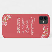 Hoesje-Mate Barely daar Apple iPhone 11 Hoesje (Achterkant (horizontaal))