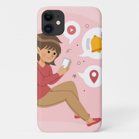 Hoesje-Mate Barely daar Apple iPhone 11 Hoesje (Achterkant)