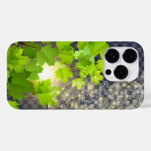 Hoesje-Mate Barely daar Apple iPhone 14 Pro Case-Mate iPhone Case (Achterkant (horizontaal))