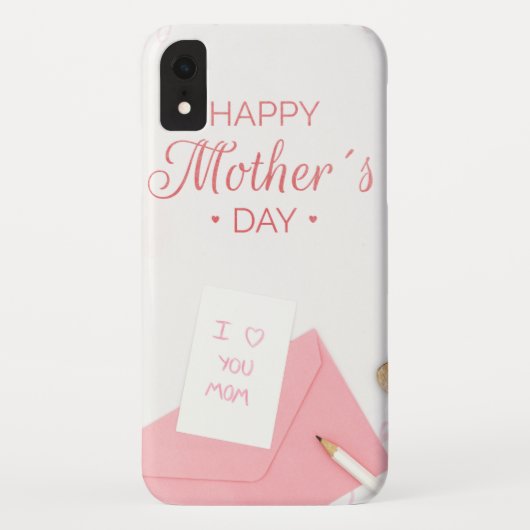 Hoesje-Mate Barely daar Apple iPhone XR Hoesje (Achterkant)