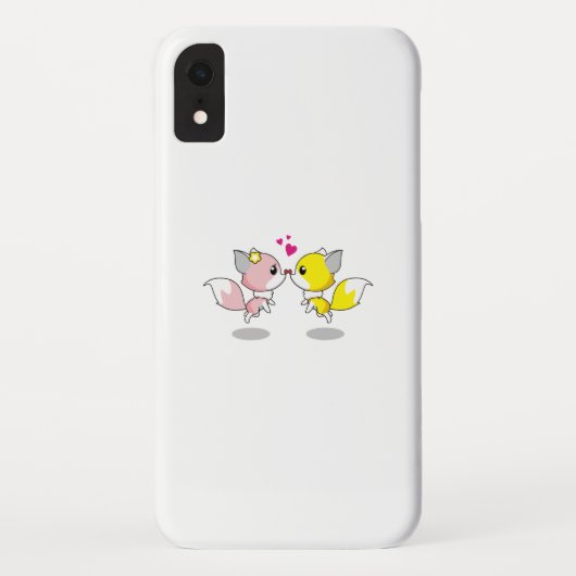 Hoesje-Mate Barely daar Apple iPhone XR Hoesje (Achterkant)