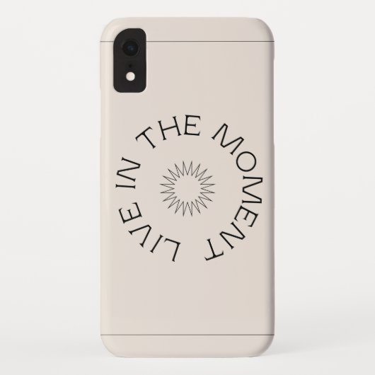 Hoesje-Mate Barely daar Apple iPhone XR Hoesje (Achterkant)