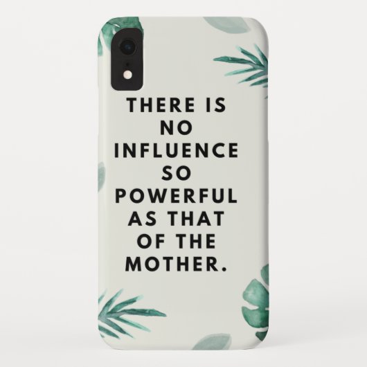 Hoesje-Mate Barely daar Apple iPhone XR Hoesje (Achterkant)