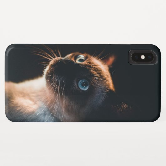 Hoesje-Mate Barely daar Apple iPhone XS Max Hoesje (Achterkant (horizontaal))