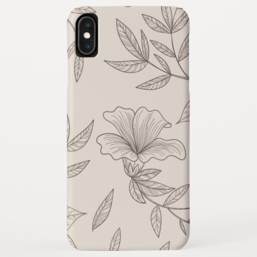 Hoesje-Mate Barely daar Apple iPhone XS Max Hoesje (Achterkant)